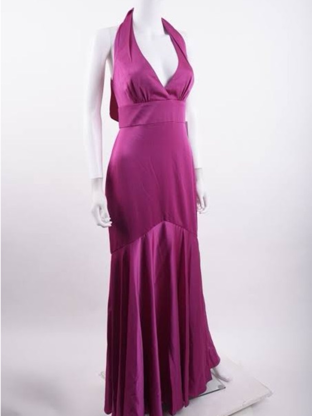 Theia Couture Women’s Celeste Satin Gown - Size 8